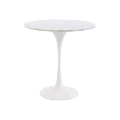 Marble Tulip Circular Side Table