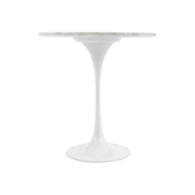 Marble Tulip Circular Side Table