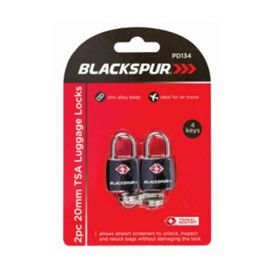 Marco Paul 2pc 20mm TSA Luggage Locks with Keys