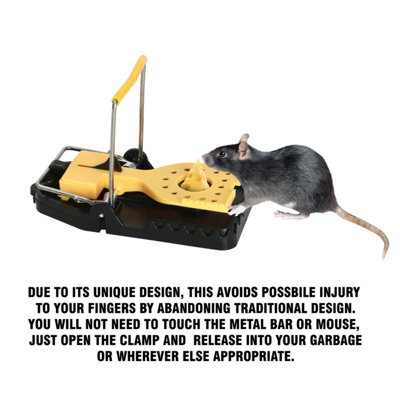 Marco Paul 4pk Large Rat Catching Metal Traps