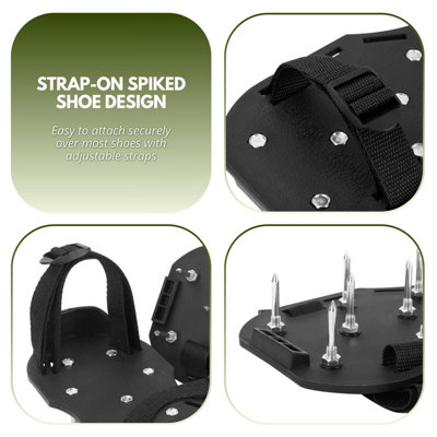 thumbnail image 2 of Aazon.co : Lawn Aerator Shoes - Lawn Grass Aerator Stainless Steel 2 of 14