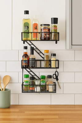 Marco Paul Novelty Hanging 3 Tier Spice Rack