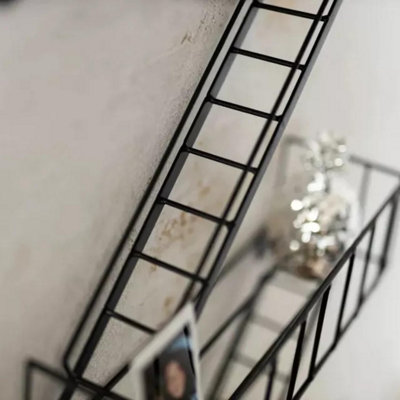 Marco Paul Novelty New York City Fire Escape Floating Bathroom Shelves