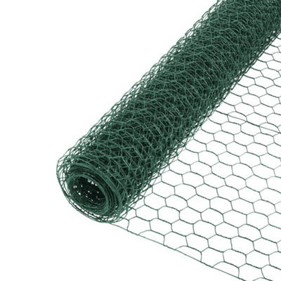 Marco Paul PVC Coated Wire Netting - 1m x 5m x 25mm