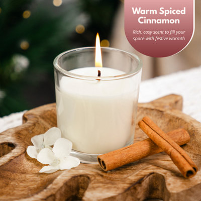 Marco Paul – 20 Candele Profumate Tea Light Al Cotone – Lunga Durata 7 Ore – Perfette Per Natale E Relax
