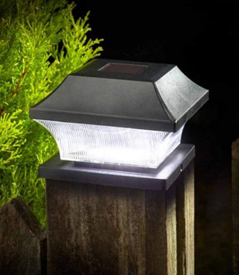 Marco Paul Solar LED Post Cap Light for Outdoor Fence Posts or Decking
