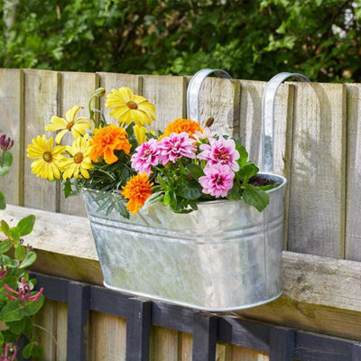 Marco Paul Steal Hanging Fence & Balcony Planter