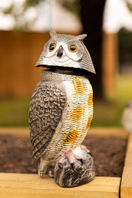 Marco Paul Swivel Head Owl Bird Deterrent Decoy