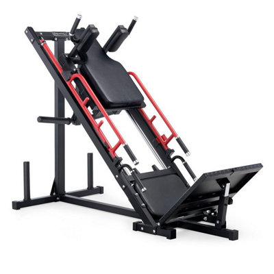 Marcy MWM-0418 Leg Press & Hack Squat Machine 2-in-1 Multi Gym with ...
