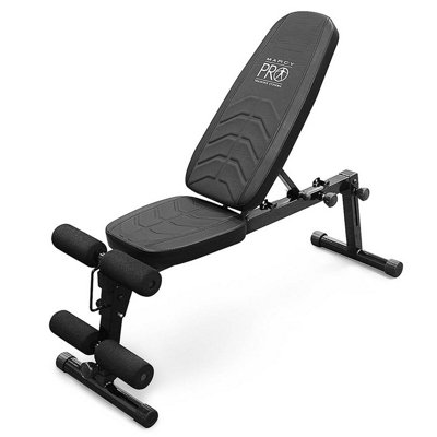 MARCY PRO PM-10110 EASY BUILD DELUXE ADJUSTABLE UTILITY WEIGHT BENCH