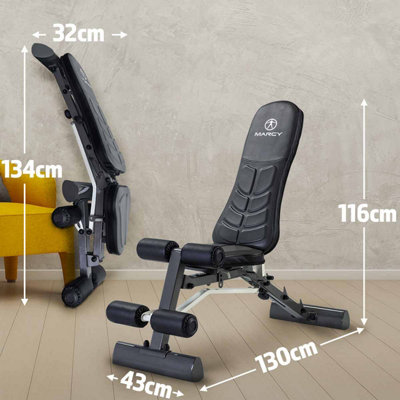 MARCY SB-10100 DELUXE FOLDING WEIGHT BENCH