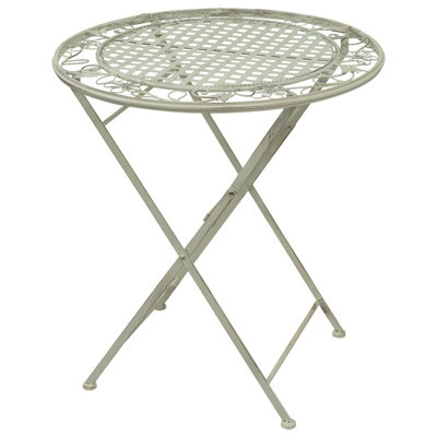 Foldable metal garden table hotsell