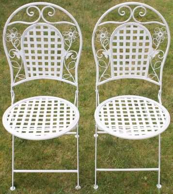 Maribelle Metal Round Garden Chairs