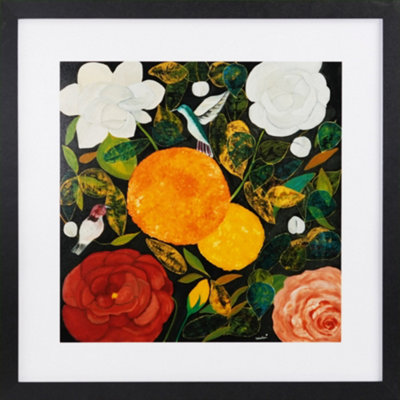 Marigold - Treechild - 40 x 40cm - Framed Print