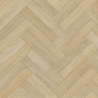 Marilyn 534 Beige Wood Effect Anti-Slip Vinyl Flooring For Kitchen, Bathroom, Living Room, 2.8mm Thick-3m(9'9") X 3m(9'9")-9m²