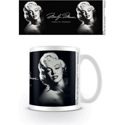 Marilyn Monroe Noir Mug White/Black (One Size)