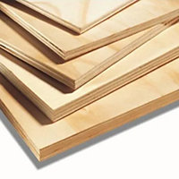 Marine Exterior Plywood Board Sheet  4mm  - 4ft x 2ft plyb