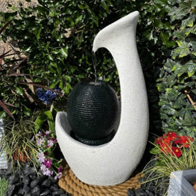 Marion Contemporary Mains Plugin Powered Water Feature