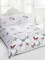 Mariposa Butterfly Double Duvet Cover and Pillowcase Set