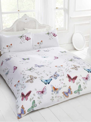 Mariposa Butterfly Single Duvet Cover and Pillowcase Set