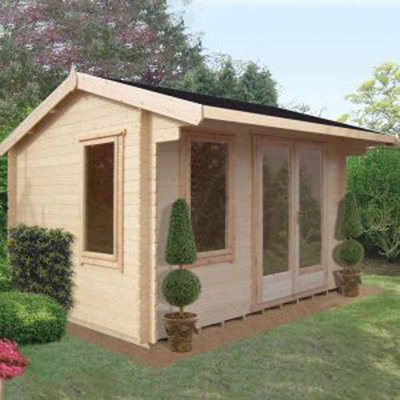Marlborough 28 mm Log Cabin 10 x 10 Feet - 3
