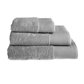 Marlborough Bamboo Bath Towel - Silver Grey