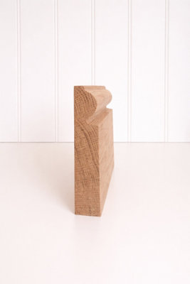 Marlborough - Pack Of 10 (Total 10 Units) Premium Torus European Oak Skirting - 21mm (T) x 200mm (H) x 3000mm (L)