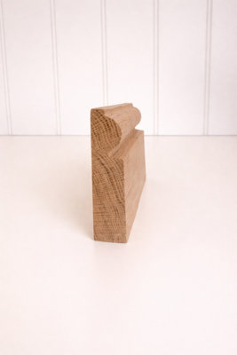Marlborough - Pack Of 20 (Total 20 Units) Premium Torus European Oak Skirting - 21mm (T) x 200mm (H) x 2400mm (L)