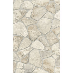 Marlow Stone effect Vinyl Flooring 3m x 2m (6m2)