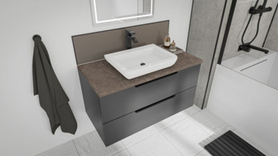 Marmo Venezia Postformed Laminate Worktop  (L)1500 x (W)425 x (T)28mm PF
