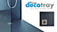 Marmox Decotray - Slate Grey - 1000 x 1000 x 30mm - Centre Drain