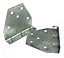 Marmox Wall Brackets - Galvanised Steel - Pack of 2