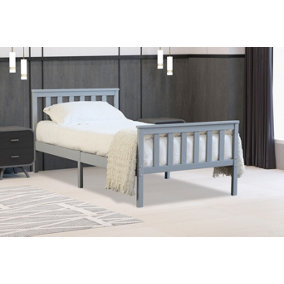 Marnel 3ft Single Grey Bed Frame