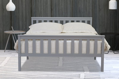 Marnel 4ft 6 Double Grey Bed Frame