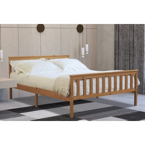 Marnel 4ft 6 Double Oak Bed Frame