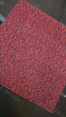 MAROON ROSE LIGHT RED Carpet Tiles 20 Piece Box 5m2 Heavy Duty Non Slip ...