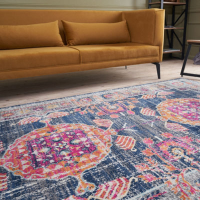 Marrakech Collection Vintage Rugs in Multicolour 400