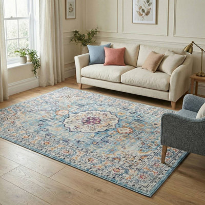 Marrakech Collection Vintage Rugs in Multicolour 410