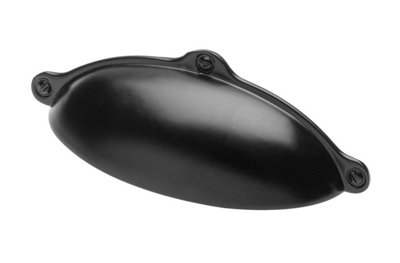 MARSALA - retro-style handles - black