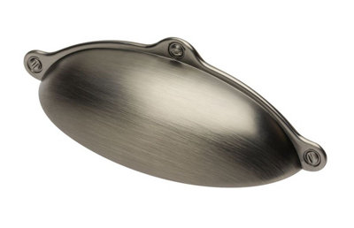 MARSALA - retro-style handles -brushed titanium