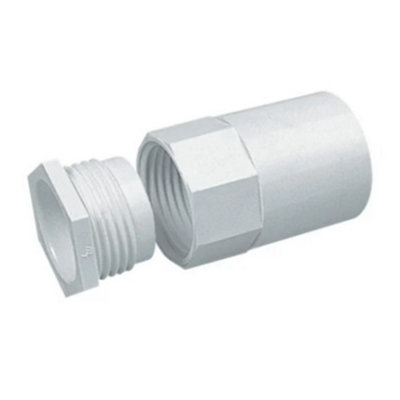 Marshall Tufflex MAB3WH Female Adaptor 25mm White