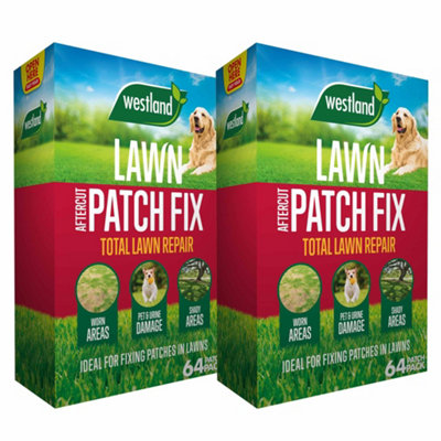 Marshalls Garden Aftercut 64 Patch Fix x 2 - Twin Pack Lawn Patch ...