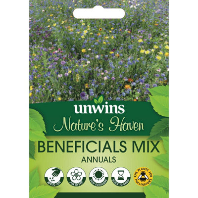 Marshalls Garden Beneficial Insect Mix Seeds - Summer Annuals ...