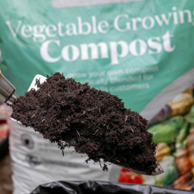 Marshalls Garden Vegetable Growing Compost 2 x 50 Litres, 60% Peat and ...