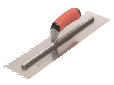 Marshalltown 13mm Notch Trowel - 16 x 4 Inch for Superior Tile Adhesion