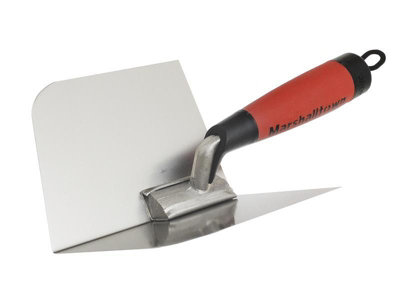 Marshalltown M23RD M23RD Curved Inside Corner Trowel DuraSoft Handle 5in M/TM23RD
