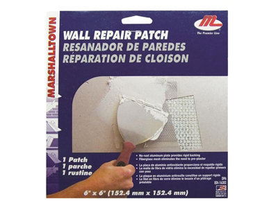 4pk Wall Repair Patch 10 x 10cm - Plasterboard Repair Wall Patch - Self  Adhesive Plasterboard Repair Kit for Plaster Board