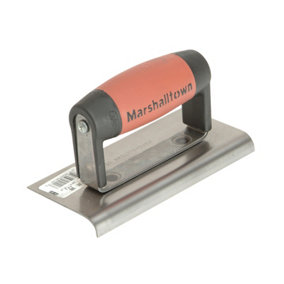 Marshalltown M36D M36D Cement Edger Straight End DuraSoft Handle 6 x 3in M/T36D