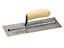 Marshalltown - M702S Notched Trowel Square 1/4in Wooden Handle 11 x 4.1/2in