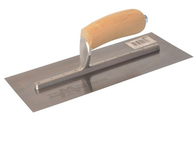 Marshalltown MXS7 MXS7 Plasterer's Finishing Trowel Wooden Handle 12 x 5in M/TMXS7